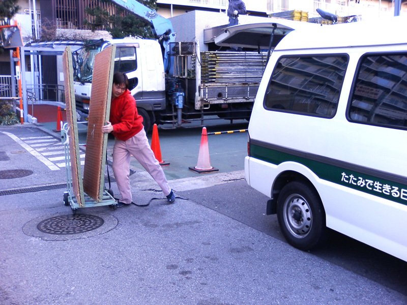 畳の引き取り(張り替えを施工する時) 畳の引き取り(張り替えを施工する時)