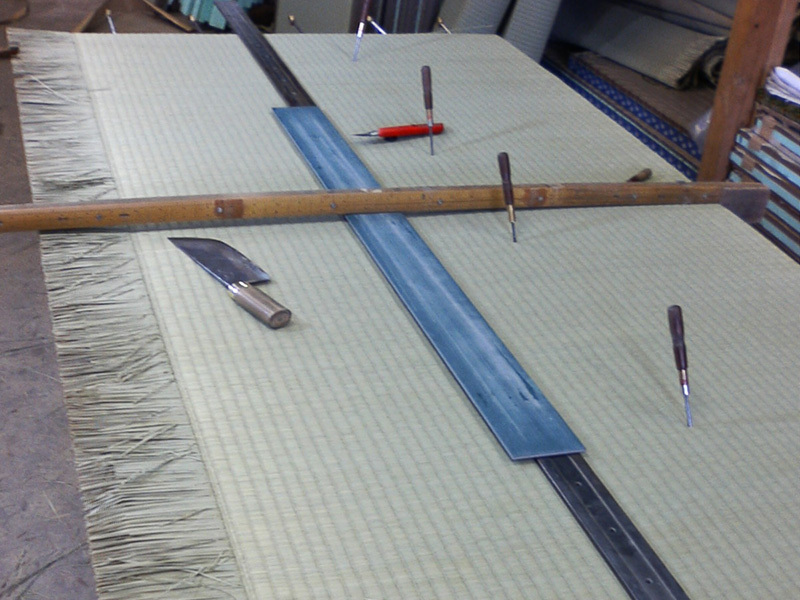 新しい畳表張り 新しい畳表張り